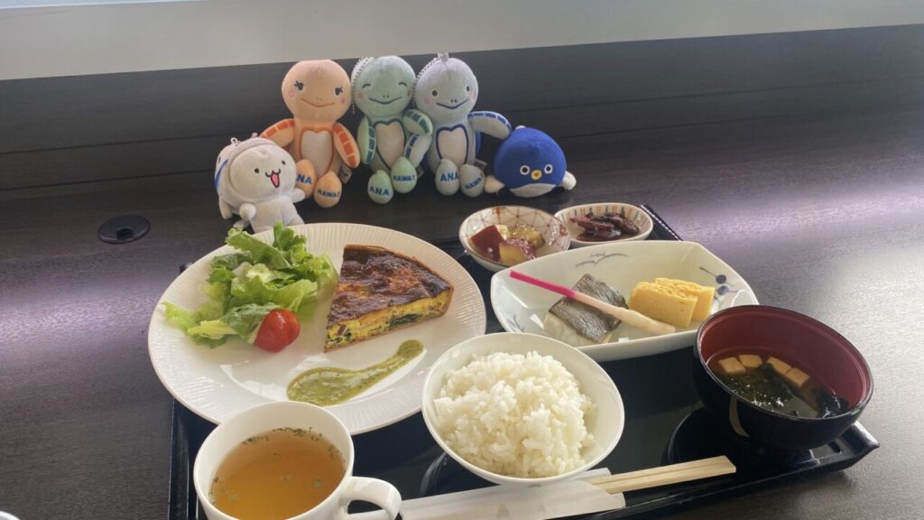 ANA SUITE LOUNGEの朝食メニュー