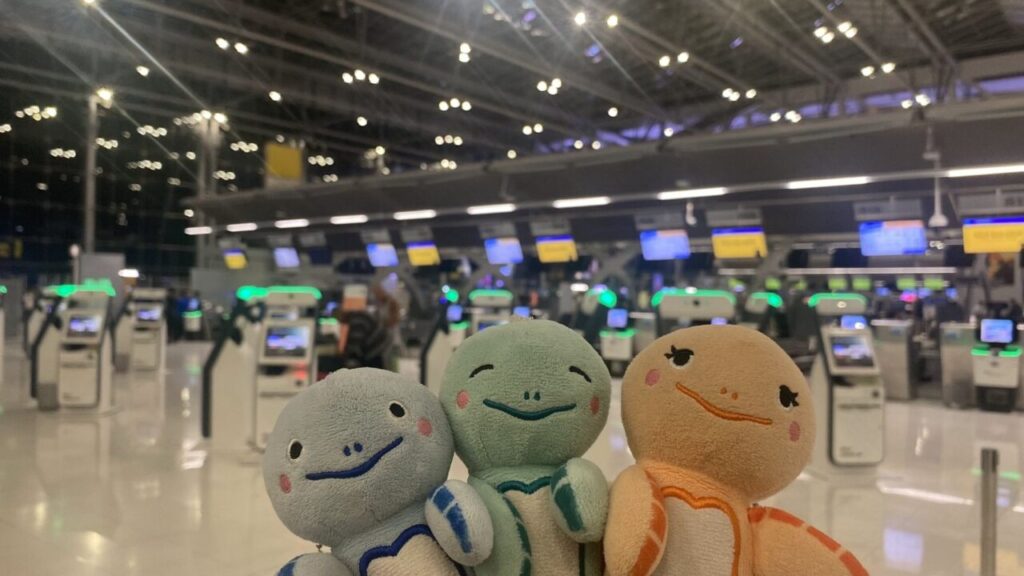 バンコクスワンナプーム国際空港のCUBD