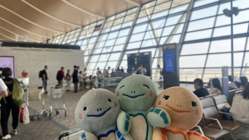 中国国際航空CA825便の出発ゲートD65