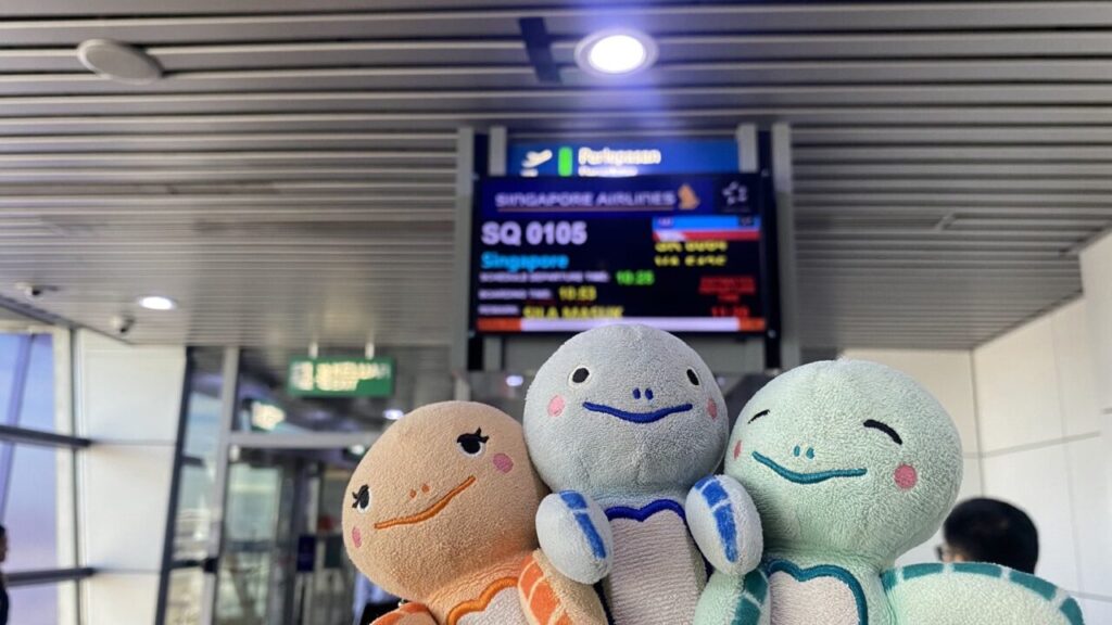 クアラルンプール国際空港の出発ゲート