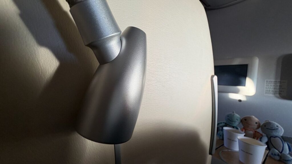 アシアナ航空国内線のA330ビジネスクラスのパーテーション