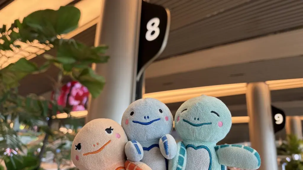 シンガポールチャンギ国際空港でANAが使用する8番チェックインカウンター