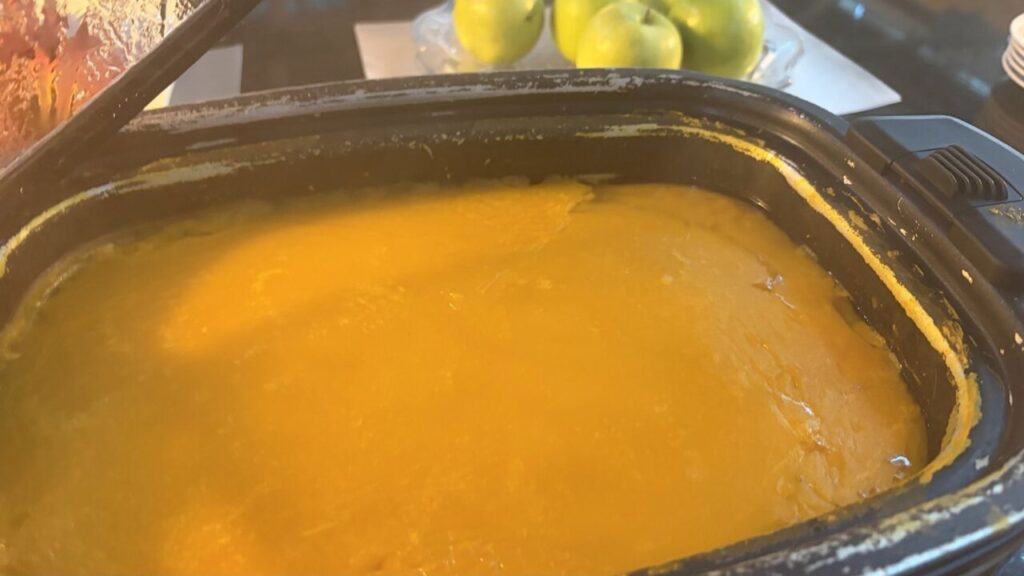 台北桃園空港のシルバークリスラウンジの濃厚パンプキンスープ